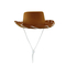 56-60 سم قبعة Boonie مطرزة في الهواء الطلق مع حافة قصيرة / القبعات أحد للرجال لحماية من الشمس